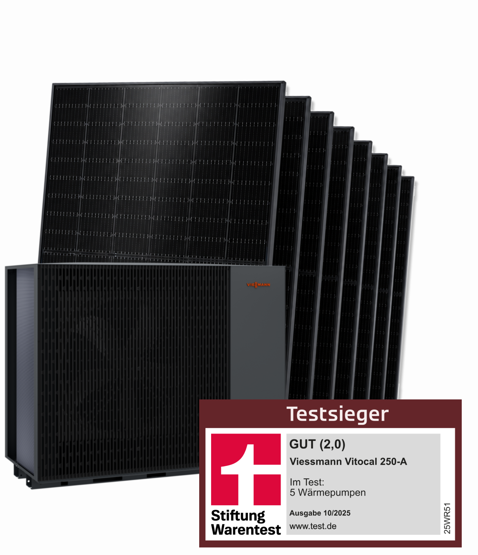 Photovoltaikanlage und Wärmepumpe von tink.energy, Testsieger bei Stiftung Warentest